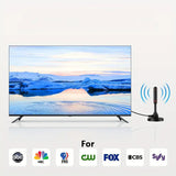 Darrahopens Appliances > TV > TVs & Accessories Digital HDTV Antenna with 5M Cable & Signal Booster for 4K High Gain 37dBi Reception - 360° Omnidirectional Indoor/Outdoor Antenna Compatible with DVB-T/T2, ATSC, ISDB-T