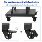 Darrahopens Appliances > TV > TVs & Accessories Floor Tv Mount Stand Bracket Rolling For 32"-80" Screens Vesa 600X400 Hold 65Kg