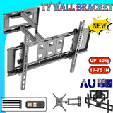 Darrahopens Appliances > TV > TVs & Accessories Full Motion Wall Mount TV Bracket Swivel & Tilt LED17 32 40 43 50 55 60 65 70 75 Double arm