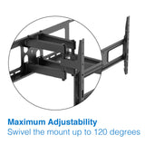 Darrahopens Appliances > TV > TVs & Accessories Large Full Motion TV Wall Mount 32 inches - 70 inches Panels
