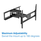 Darrahopens Appliances > TV > TVs & Accessories Laser Medium Full Motion TV Wall Mount for 32 inches -55 inches Panels