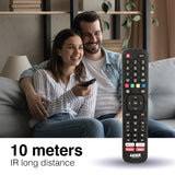 Darrahopens Appliances > TV > TVs & Accessories Laser Remote Control for Hisense TV Black
