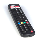 Darrahopens Appliances > TV > TVs & Accessories Laser Remote Control for Hisense TV Black