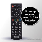 Darrahopens Appliances > TV > TVs & Accessories Laser Remote Control for Panasonic TV