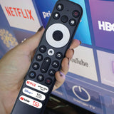 Darrahopens Appliances > TV > TVs & Accessories Laser Remote Control for TCL TVs - Black