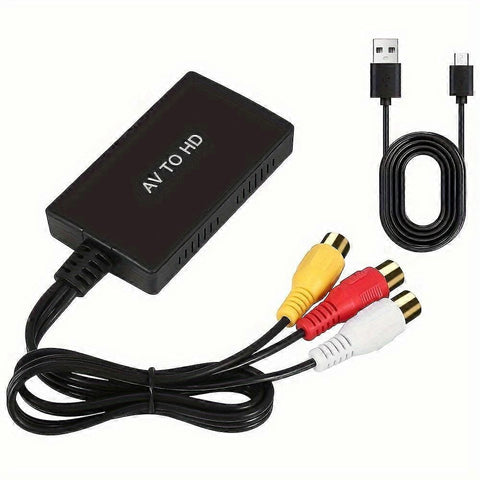 Darrahopens Appliances > TV > TVs & Accessories RCA to HDMI Converter 1080P for TV/PC/Gaming/DVD