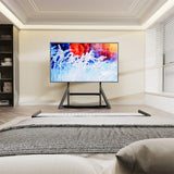 Darrahopens Appliances > TV > TVs & Accessories Reinforced Metal 65-100" Tv Floor Stand 2 Tier Shelf Tv Mount Adjustable Height