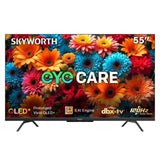 Darrahopens Appliances > TV > TVs & Accessories SKYWORTH Q6600H 55" - QLED+ 4K Smart Google TV, Gen 5 Quantum Dot, 120Hz Refresh Rate, AI-Powered Picture, Dolby Audio DBX-tv Audio, Voice Control, Screen Casting, HDR, Eco-Friendly Design