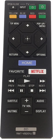 Darrahopens Appliances > TV > TVs & Accessories Sony BDP-BX370 BDP-S1700 BDP-S3700 Blu-ray DVD Player Universal Remote Control RMT-VB201U