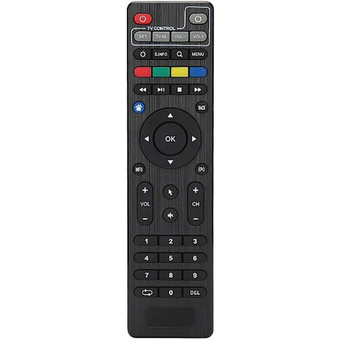 Darrahopens Appliances > TV > TVs & Accessories TVIP Remote Control ABS Black for TVIP412 TVIP415 TVIP605 TVIPS300 TV Box