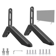 Darrahopens Appliances > TV > TVs & Accessories Universal TV Stand with Screws Easy Installation Tabletop Stand for TVs Compatible with Samsung LG TCL Vizio Hisense