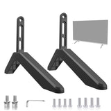 Darrahopens Appliances > TV > TVs & Accessories Universal TV Stand with Screws Easy Installation Tabletop Stand for TVs Compatible with Samsung LG TCL Vizio Hisense