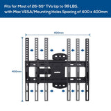 Darrahopens Appliances > TV > TVs & Accessories Wall Mount Bracket for 26 - 55 Inch SONY PANASONIC HISENSE KOGAN TCL LCD LED TV