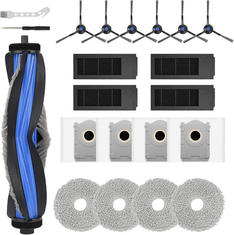 Darrahopens Appliances > Vacuum Cleaners > Stick Vacuums 19 PCS Accessories for ECOVACS DEEBOT T50 PRO Omni Robot Vacuum Cleaner