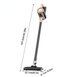 Darrahopens Appliances > Vacuum Cleaners > Stick Vacuums 4-in-1 cordless vacuum cleaner, 50000RPM motor, 10000Pa suction, 180° rotating brush head, dual speed settings, lightweight and convenient./white In Australia - Darrahopens
