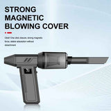Darrahopens Appliances > Vacuum Cleaners > Stick Vacuums 9-Piece 130,000 RPM Handheld Blower and Vacuum Cleaner, Black