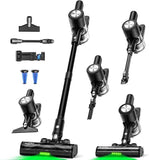 Darrahopens Appliances > Vacuum Cleaners > Stick Vacuums Cordless Vacuum Cleaner, 55Kpa/55Mins Vacuum Cleaners for Home. Self-Standing Stick Vacuum with Rechargeable Dock，LED Display & Anti-Tangle，Lightweight Rechargeable Vacuum for Carpet，Floor