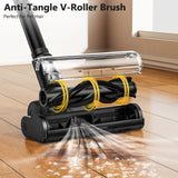 Darrahopens Appliances > Vacuum Cleaners > Stick Vacuums Cordless Vacuum Cleaner, 55Kpa/55Mins Vacuum Cleaners for Home. Self-Standing Stick Vacuum with Rechargeable Dock，LED Display & Anti-Tangle，Lightweight Rechargeable Vacuum for Carpet，Floor