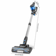 Darrahopens Appliances > Vacuum Cleaners > Stick Vacuums Cordless Vacuum Cleaner, 8 In 1 Powerful Suction Lightweight Vacuum Cleaner For Home, Led Display, 3 Suction Modes, 55Kpa Powerful Suction，45mins Detachable Battery Vacuum For Hard Floor Carpet Pet Hair In Australia - Darrahopens