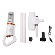 Darrahopens Appliances > Vacuum Cleaners > Stick Vacuums Cordless Vacuum Cleaner Lightweight Stick Vacuum with 8500PA Strong Suction 500ml Dust Cup Handheld Vacuum for Hard Floor Carpet White In Australia - Darrahopens