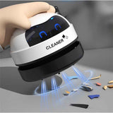 Darrahopens Appliances > Vacuum Cleaners > Stick Vacuums Desktop Vacuum Cleaner Mini,Cordless & Portable,Dust & Crumb Sweeper,Cute Cartoon Robot,USB,Easy to Remove Dust/Hair/Pet Hair/Crumbs on Desktop/Table/Keyboard/Sofa and etc,Lightweight Design