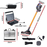 Darrahopens Appliances > Vacuum Cleaners > Stick Vacuums Devanti K7 Cordless Stick Vacuum Cleaner plus Sandwich Maker Panini Press In Australia - Darrahopens