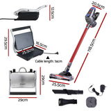 Darrahopens Appliances > Vacuum Cleaners > Stick Vacuums Devanti K7 Cordless Stick Vacuum Cleaner plus Sandwich Maker Panini Press In Australia - Darrahopens