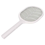 Electric Fly Swatter USB Charging Purple Light 3 Layers Safety Net Mosquito Swatter Racket with Base In Australia - Darrahopens