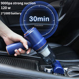 Darrahopens Appliances > Vacuum Cleaners > Stick Vacuums Portable Vacuum Cleaner Car Air Duster Handheld Cordless Home Car Dust Blower