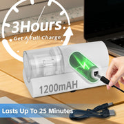 Darrahopens Appliances > Vacuum Cleaners > Stick Vacuums UV‑C Cordless Dust Mite Vacuum Handheld Sanitizing Cleaner with 1200 mAh Battery
