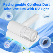 Darrahopens Appliances > Vacuum Cleaners > Stick Vacuums UV‑C Cordless Dust Mite Vacuum Handheld Sanitizing Cleaner with 1200 mAh Battery