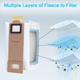 Darrahopens Appliances > Vacuum Cleaners > Vacuum Cleaner Accessories 12 Vacuum Cleaner Bags for Roborock S7 S7 Plus S7 Max T7s T7s Plus, Replace-Xin