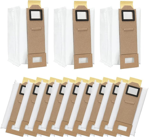 Darrahopens Appliances > Vacuum Cleaners > Vacuum Cleaner Accessories 12 Vacuum Cleaner Bags for Roborock S7 S7 Plus S7 Max T7s T7s Plus, Replace-Xin