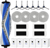 Darrahopens Appliances > Vacuum Cleaners > Vacuum Cleaner Accessories 18 PCS Accessories for ECOVACSDEEBOT T30S Robot Vacuum Cleaner