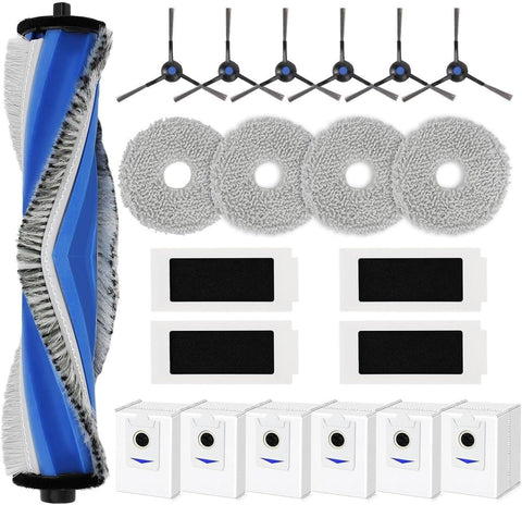 Darrahopens Appliances > Vacuum Cleaners > Vacuum Cleaner Accessories 18 PCS Accessories for ECOVACSDEEBOT T30S Robot Vacuum Cleaner