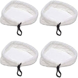 Darrahopens Appliances > Vacuum Cleaners > Vacuum Cleaner Accessories 4 pcs Steam Mop Replacement Cloths, Microfiber Cloth Pads, Triangular Microfiber Floor Cloths, Suitable For Steam Mops,