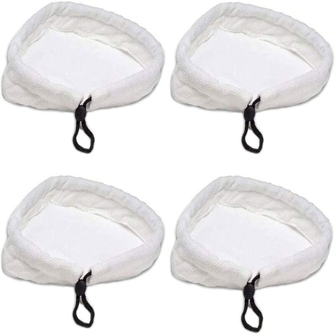 Darrahopens Appliances > Vacuum Cleaners > Vacuum Cleaner Accessories 4 pcs Steam Mop Replacement Cloths, Microfiber Cloth Pads, Triangular Microfiber Floor Cloths, Suitable For Steam Mops,