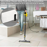 Darrahopens Appliances > Vacuum Cleaners > Vacuum Cleaner Accessories 5 Pack Microfiber Floor Mop Pads Compatible With Karcher Easyfix Sc2 Sc3 Sc4 Steam Cleaners, Steam Mop Replacement