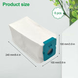 Darrahopens Appliances > Vacuum Cleaners > Vacuum Cleaner Accessories 6 pcs Clean Station Dust Bags For Samsung Bespoke Vs20A95923W, Vacuum Cleaner Replacement Bags, Vacuum Cleaner Bags,