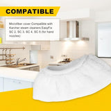 Darrahopens Appliances > Vacuum Cleaners > Vacuum Cleaner Accessories 8 pcs Microfiber Cloths For Kärcher(Compatible With), Hand Nozzle Cloths Accessory For Steam Cleaners Sc 1, 2, 3, 4, 5