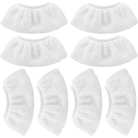 Darrahopens Appliances > Vacuum Cleaners > Vacuum Cleaner Accessories 8 pcs Microfiber Cloths For Kärcher, Hand Nozzle Cloths Accessory For Steam Cleaners Sc 1, 2, 3, 4, 5