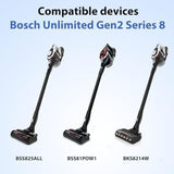 Darrahopens Appliances > Vacuum Cleaners > Vacuum Cleaner Accessories Bosch Unlimited Gen2 Series 8 Vacuum Cleaner Replacement Filter 2-Pack Compatible with BKS8214W BSS825ALL BSS81POW1 BBS8214PET Parts 12036642 12023349