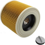 Darrahopens Appliances > Vacuum Cleaners > Vacuum Cleaner Accessories Cartridge Filter Compatible with Kärcher A 2554 Me, A 2604, A 2654 Me, A 2656 X Plus, A 2901, A2000 Vacuum Cleaner (1 pc)