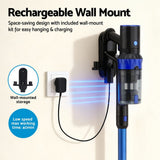 Darrahopens Appliances > Vacuum Cleaners > Vacuum Cleaner Accessories Devanti Stick Vacuum Cleaner Brushless Cordless 350W Blue