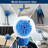 Darrahopens Appliances > Vacuum Cleaners > Vacuum Cleaner Accessories Dust brush head - 8" diameter blue screw head for spider web vacuum cleaners