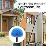 Darrahopens Appliances > Vacuum Cleaners > Vacuum Cleaner Accessories Dust brush head - 8" diameter blue screw head for spider web vacuum cleaners