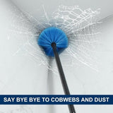 Darrahopens Appliances > Vacuum Cleaners > Vacuum Cleaner Accessories Dust brush head - 8" diameter blue screw head for spider web vacuum cleaners