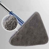 Darrahopens Appliances > Vacuum Cleaners > Vacuum Cleaner Accessories Dust Mop 360 Degree Rotating Floor Mop with 5 Cloths Blue