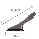 Darrahopens Appliances > Vacuum Cleaners > Vacuum Cleaner Accessories Furniture Brush Folding Brush Universal Turning Head for Dyson V7 V8 V10 V11