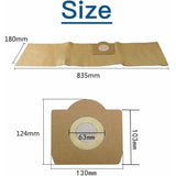 Darrahopens Appliances > Vacuum Cleaners > Vacuum Cleaner Accessories Karcher WD3 Vacuum Cleaner Bags, 5-pack straight vacuum cleaner bags for Karcher WD3, WD 3 Premium, WD3200, WD3500P, A2204, A2204, A2534, SE4001..